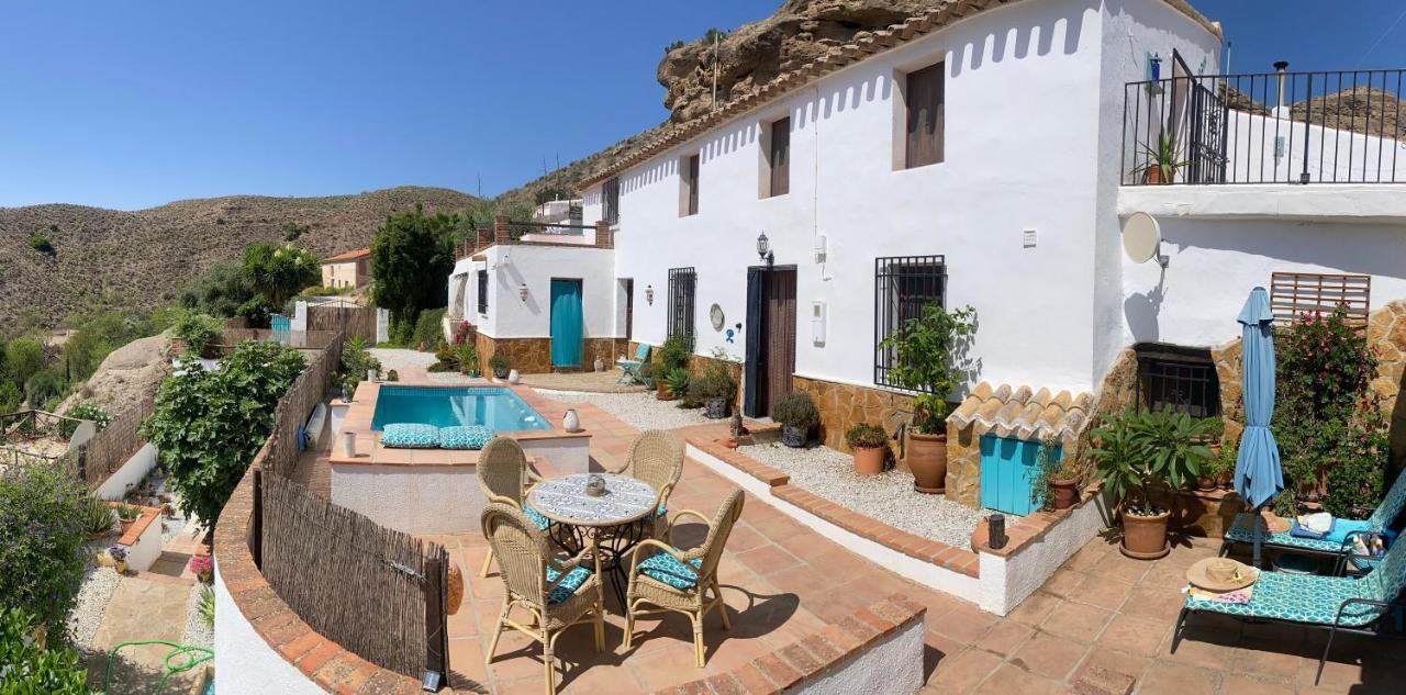 Apartamento Cortijo Perejil, A Tranquil Mountain Escape & Private Pool Oria Exterior foto